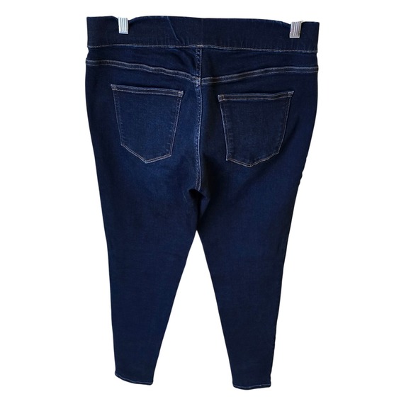 Johns Bay Women Dark Wash Denim Jeggings Size 6 Stretch Comfort - Picture 5 of 5